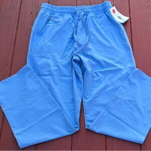 Hanes Unisex NWT Blue Medium Comfort Fit Scrubs